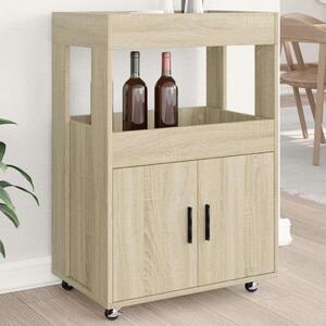 VidaXL Bárkocsi - Sonoma Tölgy - Fa - 60x39,5x89 cm