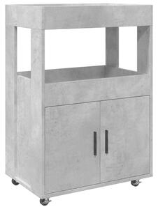 VidaXL Bárkocsi - Fa - Betonszürke - 60x39,5x89 cm