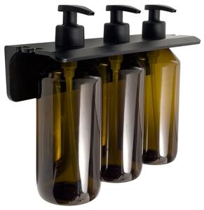 Gedy Gedy, GROUPER háromrészes, akasztható szappanadagoló, 3x500ml, barna, 2160
