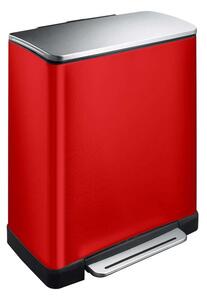 EKO E-Cube Pedálos Szemetes - 2 Rekeszes - 28/18L