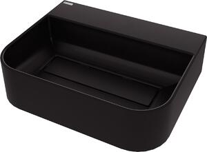 Deante Arnika, gránit munkalap mosdó 505x405x135 mm, fekete matt, DEA-CQA_NU5S