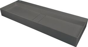 Deante Blur, gránit asztali mosdó 1000x400x120 mm, antracit metál, DEA-CQB_TU1S