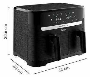 Tefal Dual Easy Fry Forrólevegős Fritőz - 8,3 Literes