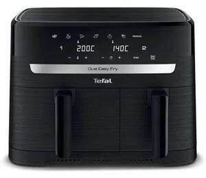 Tefal Dual Easy Fry Forrólevegős Fritőz - 8,3 Literes
