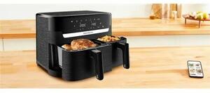 Tefal Dual Easy Fry Forrólevegős Fritőz - 8,3 Literes