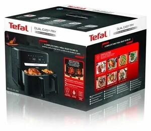 Tefal Dual Easy Fry Forrólevegős Fritőz - 8,3 Literes