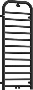 Deante Silia, fürdőszoba radiátor 500x1210 mm, 458W, fekete matt, DEA-AGI_NG41