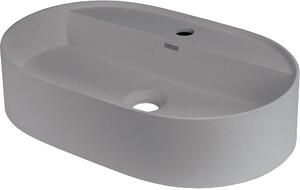 Deante Silia, gránit munkalap mosdó 550x350x125 mm, metálszürke, DEA-CQS_SU6B