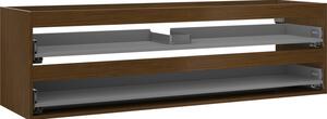 Mexen Box-A, fali szekrény 160 cm, 2 fiók, diófa, 91AX0-1600-470-2-86