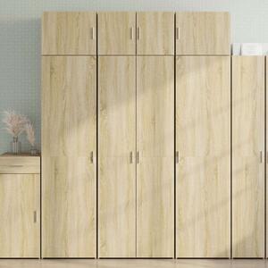 VidaXL sonoma tölgy szerelt fa tárolószekrény 70 x 42,5 x 225 cm