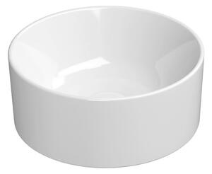 GSI GSI, KUBE X kerámia pultra szerelhető mosdó, 32 cm átmérőjű, fehér ExtraGlaze, 943511