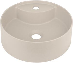 Deante Silia, gránit munkalap mosdó 360x360x125 mm, bézs, DEA-CQS_5U4B