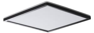 KANLUX KANLUX, AZPO LED mennyezeti lámpa, 300x300mm, 17.5 W, 3000/4000/6000K, IP54, matt fekete, 31533