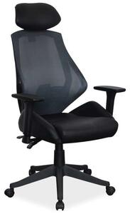 Ergonomikus Irodai Forgószék - Fekete - Hálós Háttámla