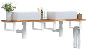 VidaXL Akácfa Mosdópolc - 140cm