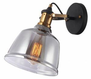 Lámpa Fali lámpatest MUSCARI II,3657,AC220-240V,50/60Hz,1*E27, IP20,egy, fehete