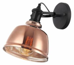 Lámpa Fali lámpatest MUSCARI IIB,4012,AC220-240V,50/60Hz,1*E27, IP20,egy, borostyán