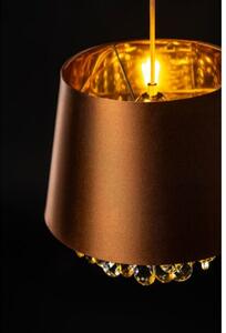Lámpa Mennyezeti lámpatest NESTO, 6083, AC220-240V, 50/60Hz, 1*E27, max.40W, IP20, átmérő 30 cm, barna
