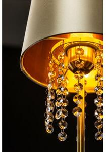 Lámpa Asztali lámpatest NESTO 3 , 6076, AC220-240V, 50/60Hz, 1*E27, max.40W, átmérő 20 cm, krém
