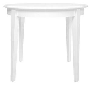 Asztal Boston 278, Fehér, 76cm, Hosszabbíthatóság, Közepes sűrűségű farostlemez, Váz anyaga