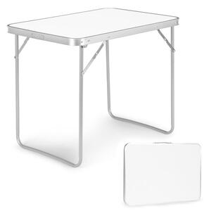 Összecsukható vendéglátóasztal 70x50 cm fehér