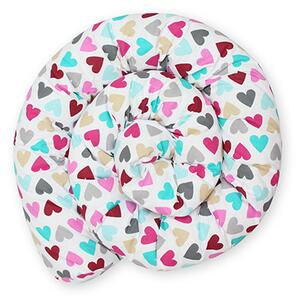 Scamp rácsvédő hengerpárna 300cm - Colorful Hearts