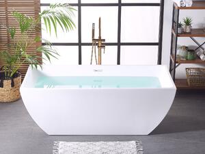 Fehér szabadon álló fürdőkád 170 x 80 cm CABRUNA