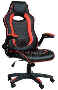 Gcn bytezone sniper gaming szék - piros