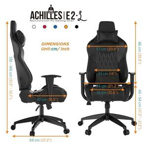 Gcn gamdias achilles e2-l gaming szék - fekete
