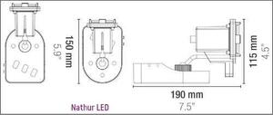 SICCE NATHUR LED 3,5W 12V- c kerti tó világítás színes lencsékkel