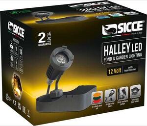 SICCE HALLEY LED 3,7W 12V- c kerti tó világítás 3 féle szín lap is a készlet része