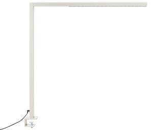 Ezüst fém LED asztali lámpa 120 cm OCTANT