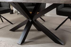 Design étkezőasztal Massive 200 cm szürke akác