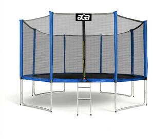 Aga SPORT PRO Trambulin 366 cm Kék + védőháló + létra