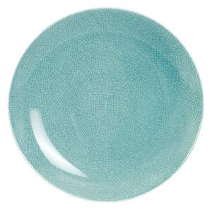 Illusion - Zöld színű repedezett mintázatú tányér