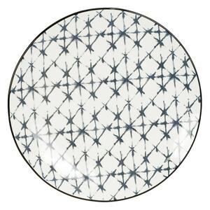 Sky-Csillag mintázatú főételes tányér