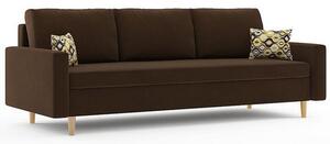 ETNA MODEL 2 nagyméretű kinyitható kanapé Barna