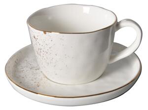 Golden sparkle- aranyozott peremmel díszített csésze és csészealj (Kicsi)
