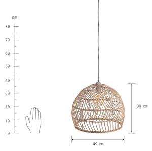CORBELLE rattan lámpabúra Ø49cm