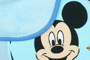 Disney Mickey és Plútó wellsoft béléses pamut babatakaró 70x90cm - kék