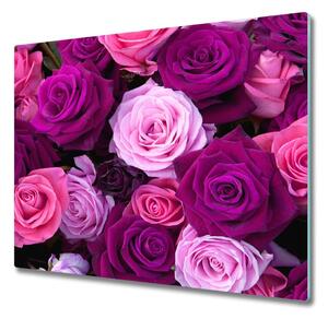 Üveg vágódeszka Roses