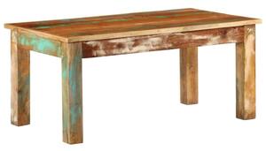 VidaXL Dohányzóasztal - Újrahasznosított Fa - 100x55x45 cm