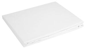 Dina pamut-szatén gumis lepedő Fehér 180x200 cm +30 cm
