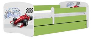 Babydreams zöld formula ágy fiókkal, matrac nélkül 180/80