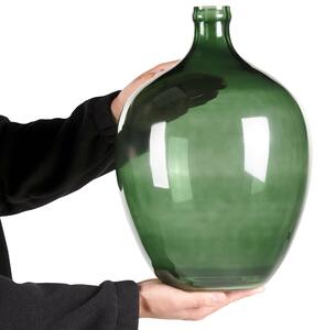 Üveg Dekor váza 39 Zöld ROTI