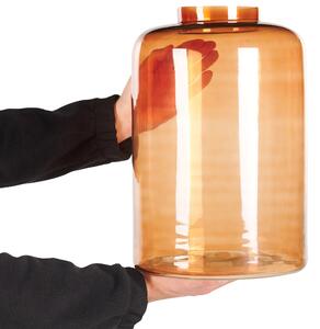 Üveg Dekor váza 41 Narancssárga MIRCHI