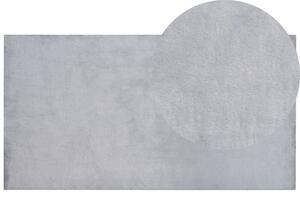 Szürke műnyúlszőrme szőnyeg 80 x 150 cm MIRPUR