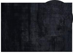 Fekete műnyúlszőrme szőnyeg 160 x 230 cm MIRPUR