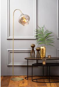 Aranyszínű állólámpa (magasság 160 cm) Rakel – Light & Living