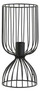 Fekete asztali lámpa (magasság 36 cm) Lazar – Light & Living